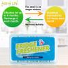 Fridge Freshener 2 Pack Odour Absorber for Refrigerators up to 200L, Deodoriser Remover with Carbon Crystals, Long Lasting Air Freshener for 6 Months, Kitchen & Lunch Bags view 3