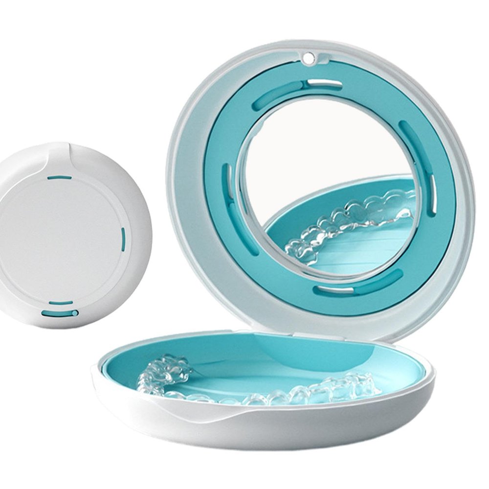 Retainer Case, Retainer Box | Storage Holder for Night Guard Case, Braces Mouth Protection Case Partial Denture Case for Night Mouth