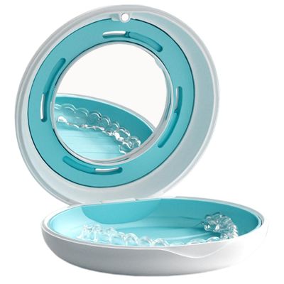 Orthodontic Appliance Storage Box, Denture Case, Night Gum Shield for Partial Dentures | Aligner Case for Braces Case Retainer Container Case