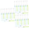 KOMBIUDA 30pcs Folding Toothbrushes Portable Travel Toothbrushes Soft Bristles for Travel The Go and Household Use view 1