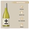 Plus & Minus Non Alcoholic Pinot Grigio White Wine (Bottle 1 x 750ml) Alcohol Free,Gluten free Wine,Gifts for New Mums, Ideal for Celebrations and Festive Parties (Pack 12) view 2