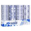 Car Tissue Holder with Facial Tissues Bulk,Travel Tissues, Round Tissue Box for Car, 4 Tubes Car Tissues with Lotion, Paper Towels Holder for car,Car tissues Cylinder view 1