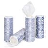 Car Tissue Holder with Facial Tissues Bulk,Travel Tissues, Round Tissue Box for Car, 4 Tubes Car Tissues with Lotion, Paper Towels Holder for car,Car tissues Cylinder view 2