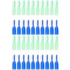 Beatifufu 40pcs Prison Toothbrushes Mini Small Tiny Finger Toothbrush Teeth Clean Tools for Travel Home Use view 1