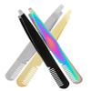 Beatifufu 16pcs Professional Eyebrow Tweezers Precision Plucking Tools for Facial Hair Eyelash Extensions and Grooming Portable Design view 3