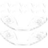 Healvian 30pcs Silicone Eyeglass Nose Pads Replacement Skin-friendly Cushion for Glasses Guards for Eyeglasses view 4