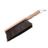 KCHYCV Hand Broom Cleaning Brushes Soft Bristles Dusting Brush Hand Broom Brush Natural Wooden Handle Soft Bristles Dusting Cleaning Brush For Furniture Bed Car Bench Crevice Clean(2)