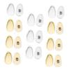 BCOATH 12pairs Silicone Non-slipping Eyeglasses Nose Pads for Glasses Frame Nose Glasses Grip view 1