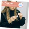 Healvian Portable Box for Eye Contacts Carrier for Daily Use and Travel Random Color Random Style view 3