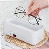 COLLBATH USB Jewelry Cleaner Ultrasonic Cleaning Case for Watches, Dentures Glasses, Portable White Fine Jewelry Cleaning Container Suitable for Travel and Home Use view 2
