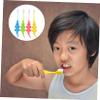 BCOATH 8pcs Cartoon Boy Girl Toothbrushes Supple Bristle Tooth Cleaning Tool for Boys and Girls Oral Care Years Random Color view 3