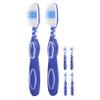 Healeved 6pcs Mini Toothbrush Toothbrush Portable Handle for Prison Daily Use Tooth Cleaning Teeth Accessories view 1