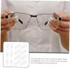 Anneome 20pairs Silicone Nose Pads Replacement Flexible Non Slip for Glasses Eyewear Comfortable Fit Eyeglasses Parts Eyewear Accessories view 3