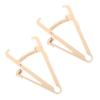 BCOATH 2pcs Handheld Body Fat Caliper Skinfold Caliper Body Fat Measurement Device for Men Women Accurate view 1