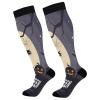 SKYSHU Halloween Compression Socks for Women Men(1 Pair), Non-Slip Circulation Knee High Stockings Long Tube Stocking for Running Cycling Travel Nurse Medical,20-30 mmHg view 1