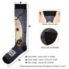 SKYSHU Halloween Compression Socks for Women Men(1 Pair), Non-Slip Circulation Knee High Stockings Long Tube Stocking for Running Cycling Travel Nurse Medical,20-30 mmHg view 3