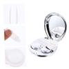 Gogogmee 3pcs Mini Case Soak Compact and Portable Travel Case for Eye Lenses for Glasses view 2