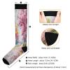 SKYSHU Painting Tree Compression Socks for Women Men(1 Pair), Non-Slip Circulation Knee High Stockings Long Tube Stocking for Running Cycling Travel Nurse Medical,20-30 mmHg view 3