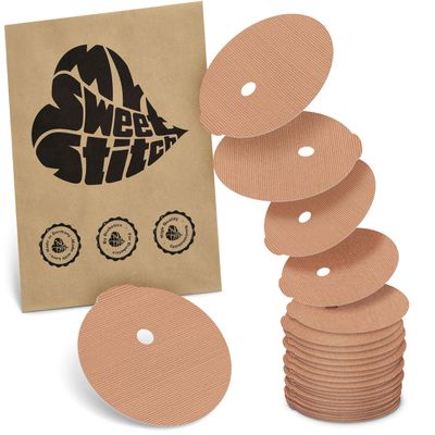 MySweetStitch - 25 x Dexcom G7 Underpatch, Skin-Friendly Patches Under The Diabetes Sensor - Latex-Free, Protection, no Irritation, Waterproof, Made in Germany, Beige