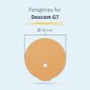 MySweetStitch - 25 x Dexcom G7 Underpatch, Skin-Friendly Patches Under The Diabetes Sensor - Latex-Free, Protection, no Irritation, Waterproof, Made in Germany, Beige view 4
