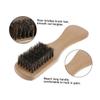 PLAFOPE Wooden Handle Beard Brush Pure Boar Bristles Beard Cleaning Brush for Men Facial Hair Grooming and Care for Daily Use view 4