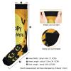 SKYSHU Halloween Pumpkin Compression Socks for Women Men(1 Pair), Non-Slip Circulation Knee High Stockings Long Tube Stocking for Running Cycling Travel Nurse Medical,20-30 mmHg view 3