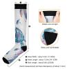 SKYSHU Sea Turtle Compression Socks for Women Men(1 Pair), Non-Slip Circulation Knee High Stockings Long Tube Stocking for Running Cycling Travel Nurse Medical,20-30 mmHg view 3