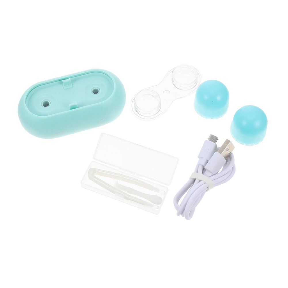 BCOATH Rabbit Cleaner for Contact-Lens Lens Cleaner Automatic Contacts Cleaning Machine Contact-Lenses for Daily Use