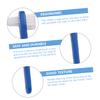 Anneome 6pcs Double-Head Toothbrush for Braces Soft Bristle Denture Toothbrush Blue Portable Ergonomic Handle view 4
