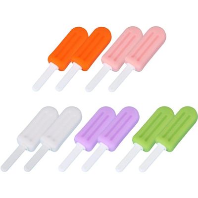 Ymxygz 10pcs Teeth Aligner Chewies for Invisalign Aligner Silicone with Grip Handles, for Invisible Braces Aligner Munchies for Invisalign