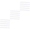 Anneome 75pairs Slip Silicone Nose Pads for Eyeglasses Comfortable Glasses Push Fit Non-slip Glasses Grips view 1