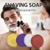 Beard Shaving Soap, Mustache Bar, Rich Lather, Moisturizes and Protects, Portable Bar for Mustache, Sideburns, Facial Hair, Long-Lasting Fragrance view 3