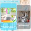 50 Pieces Travel Toothbrush Holder, Toothbrush Travel Case Cup Bulk, Portable Plastic Dust Proof Breathable, Toothbrush Holder for Travel Bathroom Indoor Outdoor Travel Trip Camping School view 2