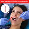 Interdental Brushes Red,20Pcs Interdental Brush Universal Dental Brushes with Non-Slip Handle,L Shaped Dental Floss Brush Angle Alternative Brushes Inter Dental Brushes for Braces Oral Cleaning view 4