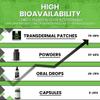 NMN & Resveratrol Patches  High Strength NMN Supplements UK Pure  High Absorption, 12 -Hour Release  Supports Cellular Health, Anti-Aging & Skin Vitality  30 Patches view 2