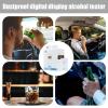 Alcohol Tester | Personal Breathalyzers Breath Alcohol Tester | Digital Display Handheld Alcohol Tester, Dustproof Alcohol Blower Breathalyzer for Home view 4