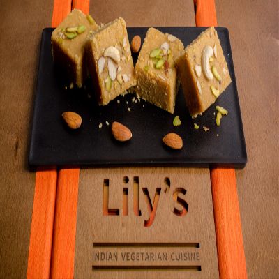 Lily's Maghaj made with Almonds & Pistachio nuts, For Dessert serving to your Family & Friends or Your Beloved serve with 8 piece (Approximent Weight-620g)