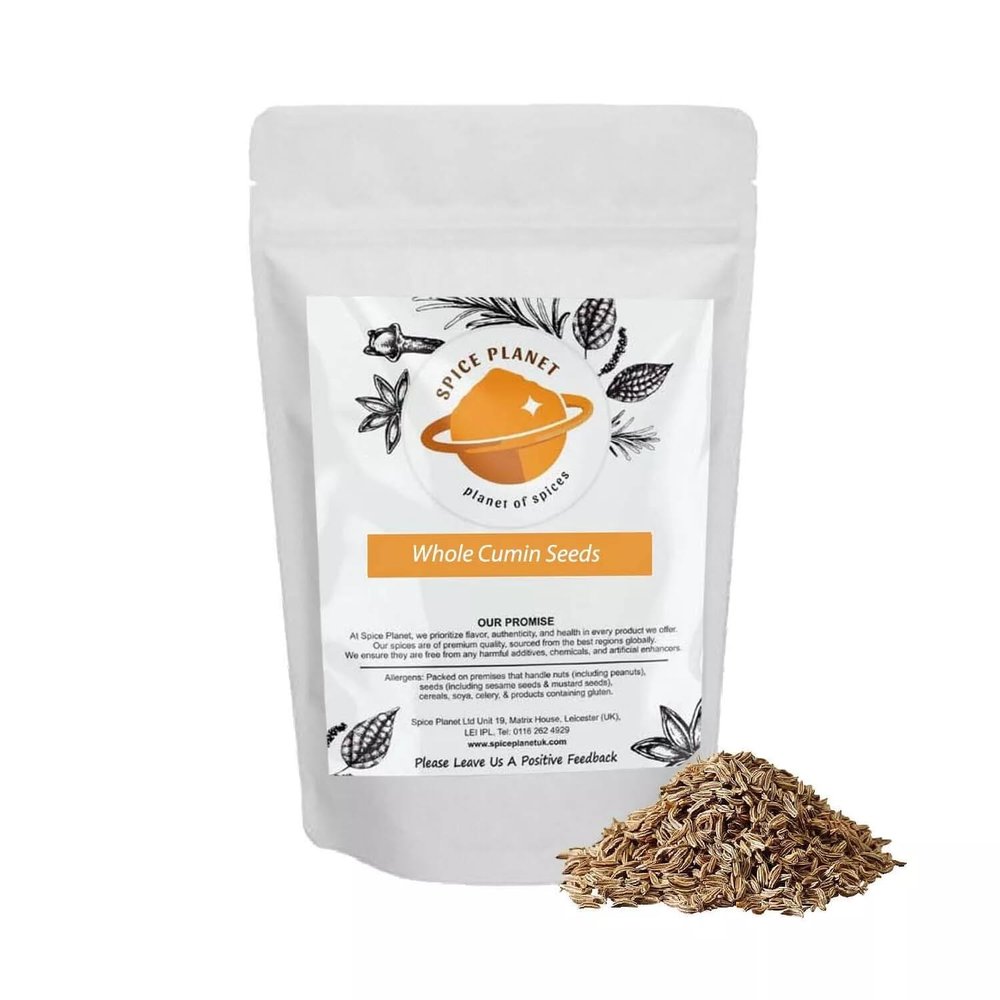 Cumin Seeds | Jeera Seeds | Whole Premium Quality by Spice Planet 25g-1.9kg (200g)