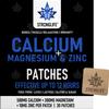 Calcium Magnesium & Zinc Transdermal Patches - 30 Count | High Absorption Formula for Bone, Muscle, & Immune Support | Convenient Daily Mineral Supplement | Allergen-Free - Like Capsules - Powders view 1