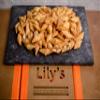Lily's Indian Vegetarian Cuisine, Fried Snacks, Sakar Para Slate Platter serving 250 gram view 2