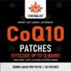 CoQ10 Transdermal Patches  30 Patches for Energy, Heart, and Cellular Health | High Absorption CoQ10 Supplement | Long-Lasting, Easy to Use, Like CoQ10 Powders & Capsules, Antioxidant Support view 1