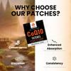 CoQ10 Transdermal Patches  30 Patches for Energy, Heart, and Cellular Health | High Absorption CoQ10 Supplement | Long-Lasting, Easy to Use, Like CoQ10 Powders & Capsules, Antioxidant Support view 4