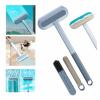 2024 New 4 in 1 Window Screen Cleaning Brush with Handle, Wet and Dry Window Cleaner with Squeege, Dog and Cat Hair Remover, Suitable for Furniture, Carpet, Clothes, Bedding, Window Screen view 1