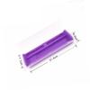 COLLBATH Travel Toothbrush Holder Case Electric Toothbrush Storage Compact Box 2pcs Heads Portable Purple view 2