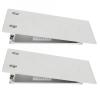 1 Pair Threshold Ramp Wheelchair Entry Adjustable Slope Wheelchair Ramp, Anti Slip Base, for Home, Bathroom, with Rubber Pad view 4