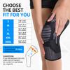 2 Pack Knee Support for Women/Men, Knee Brace Compression Sleeve Support for Arthritis,Knee Pain Relief,Meniscus Tear,ACL,MCL,Joint Pain, Ligament Injury,Tendonitis,Running,Gym,Sports,Black 3XL view 4