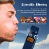 Alcohol Tester,Push Cover Pocket Personal Breathalyzers | Digital Display Handheld Alcohol Tester, Dustproof Alcohol Blower Breathalyzer for Home view 3