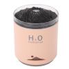 Diffuser, Multifunctional Humidification Function Easy Essential Oil Diffuser Colorful Flame Night Light for Living Room (Roseate) view 2