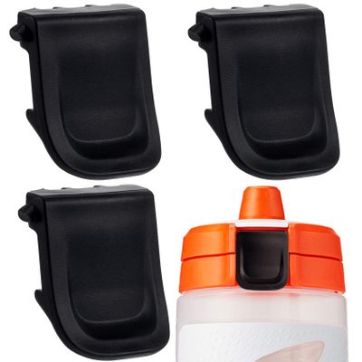 CustomyLife 3pcs Clips for Gatorade GX Bottle, Bottle Lid Replacement Mouth Fastener Bottle Clamp Buckle Accessories for Water Bottles