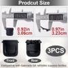 CustomyLife 3pcs Clips for Gatorade GX Bottle, Bottle Lid Replacement Mouth Fastener Bottle Clamp Buckle Accessories for Water Bottles view 2